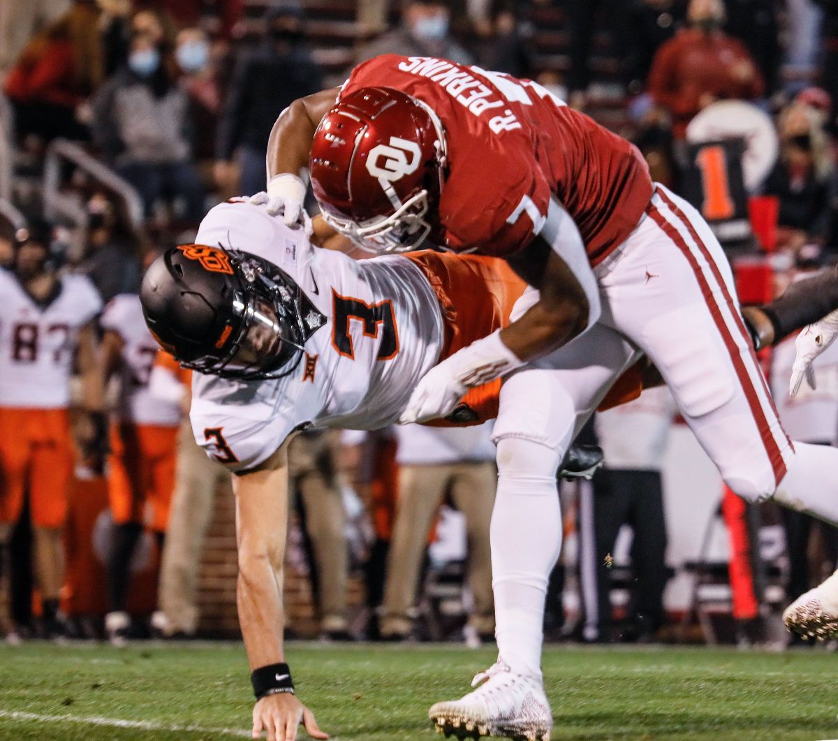 The punt was according to Gundy, to protect the quarterbacks from taking another hit on a Cowboy quarterback.